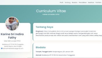 Website Curriculum Vitae - PKWU