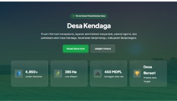 Website Desa Kendaga Berbasis WordPress -- PKWU