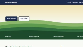 Website Desa Parakancanggah mapel PKWUUUUUUUUUUUUUUUUU
