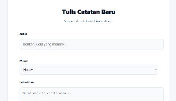 Website DiaryApp (Catatan Harian) - #1
