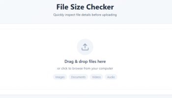 Website File Checker
