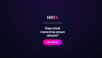 Website Hima Sistem Kirim Pesan Rahasia