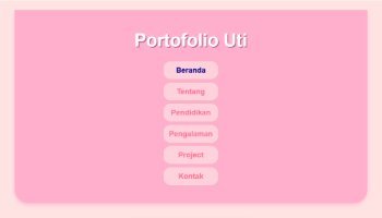 Website Portofolio Syafira Putri Nazarina