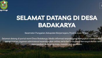 Website - Profil Desa Badakarya