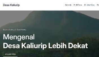 Website Profil Desa Madukara Kaliurip