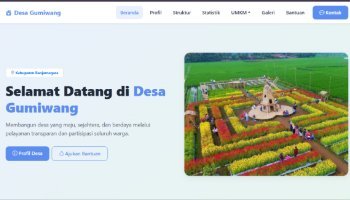 Website Profile Desa Gumiwang by Izz