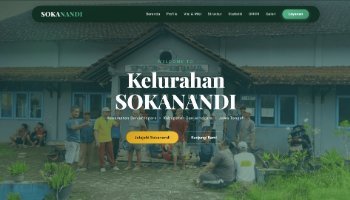 Website Profile Kelurahan Sokanandi-Project PSAT