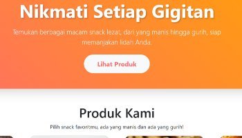 Website Toko Online RasaRasa Bite