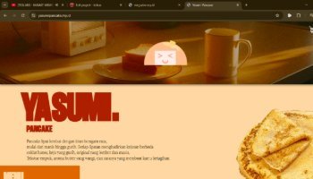 Website Toko Online Yasumi Pancake