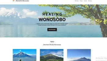 Website Wisata Wonosobo
