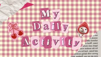 Welcome to My Daily Activity