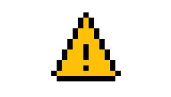 Yellow Danger Warning Sign Icon