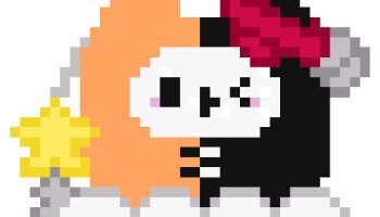 Yuzu Mumu Mascot Gmmtv Pixel Art by Aqilla Ineky